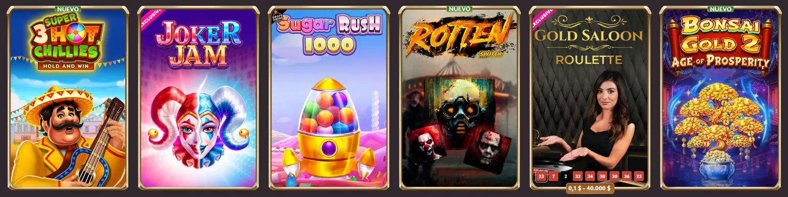 Colección de tragamonedas digitales y slots online disponible en Vicibet Casino